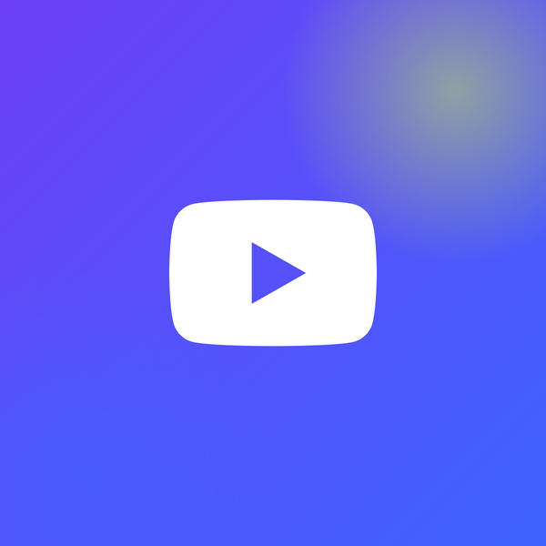 Iscritti YouTube Italiani — icona su gradiente influmedia